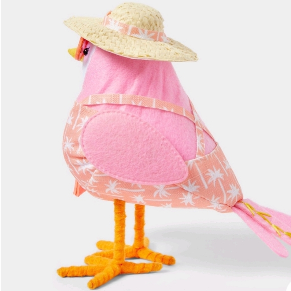 Rare, 2 Bird Bundle: NWT Junior and Coral Target Fabric Bird, Sun Squad - Picture 6 of 8